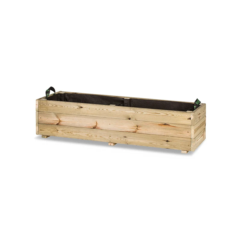 Jardinera rectangular Ghio KD 120x40x30