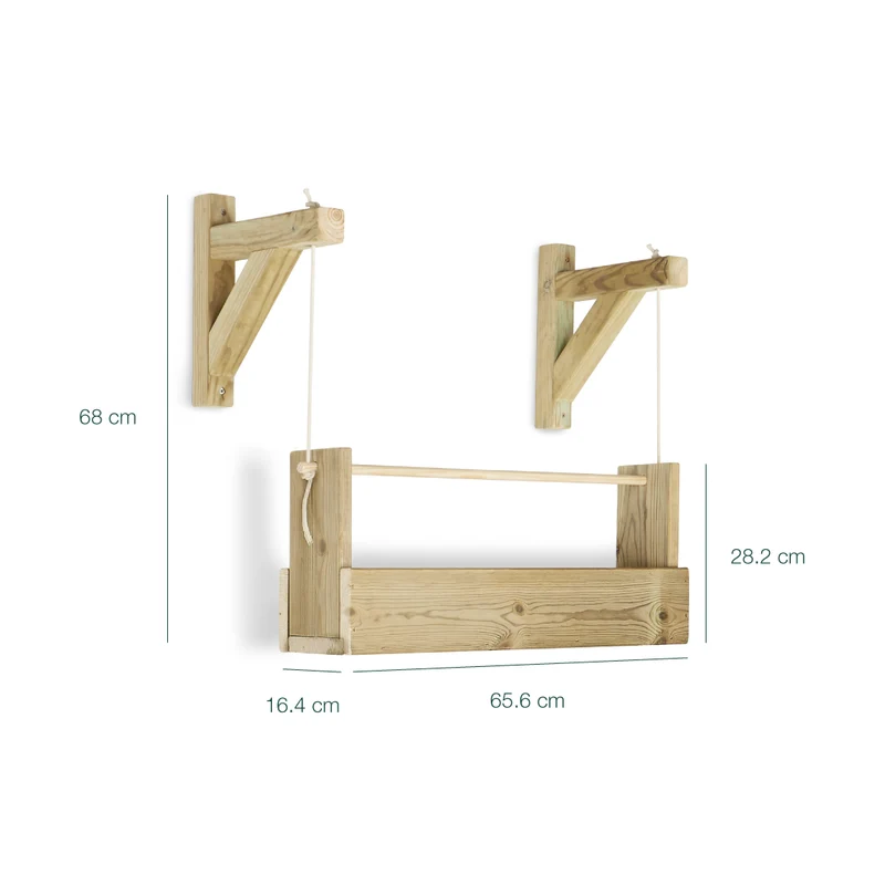 Jardinera colgante Big Woody 1B