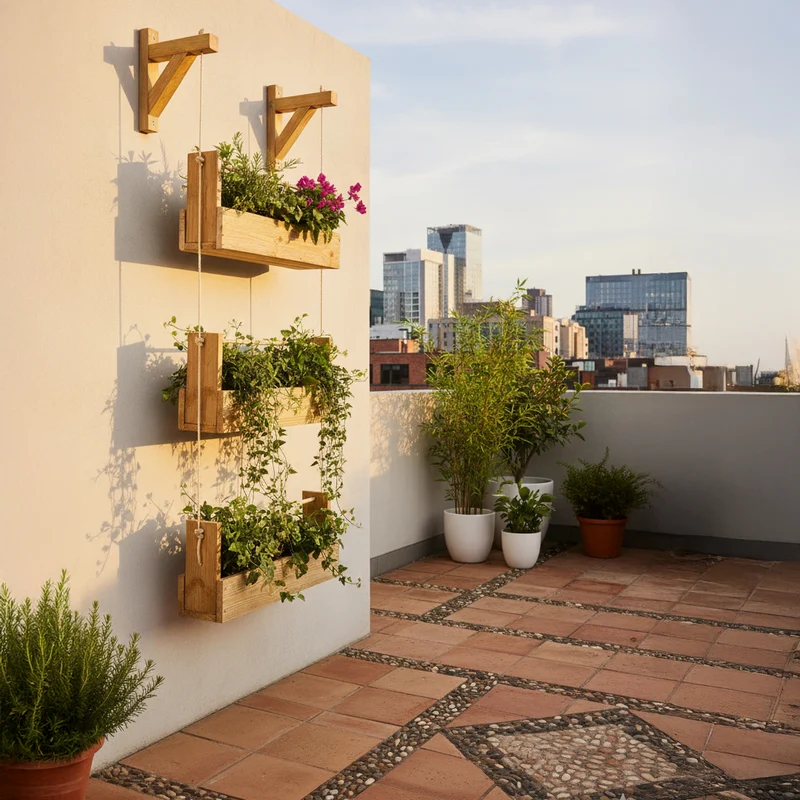 Jardinera colgante Big Woody 3B