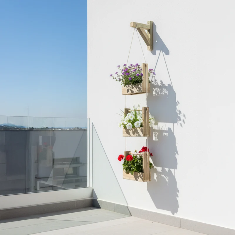 Jardinera colgante Woody 3B