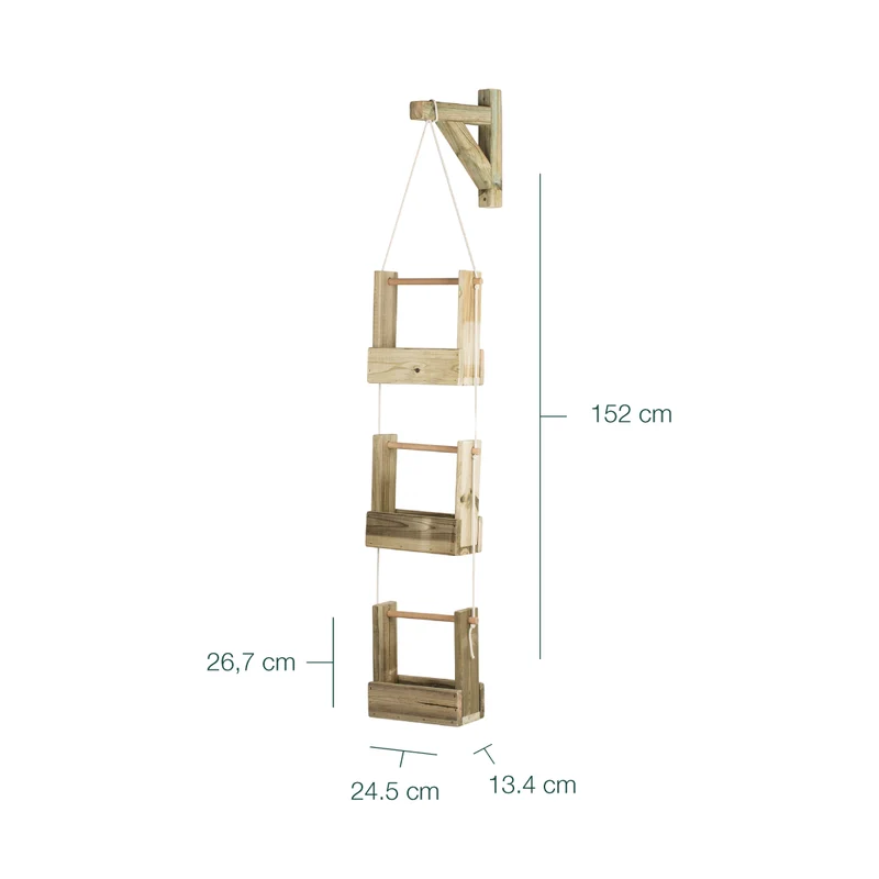 Jardinera colgante Woody 3B