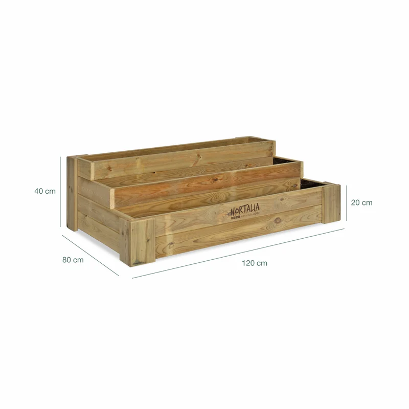 Cajón de cultivo Box Stairs 120