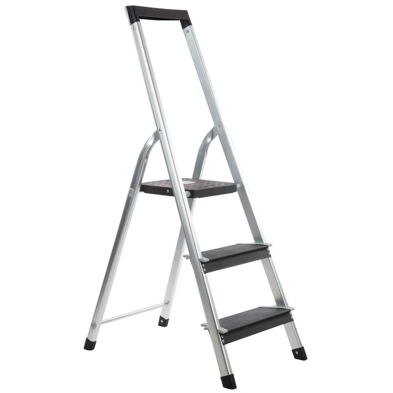 Escalo Escabeau en aluminium Power Step avec 3 marches 41.5x133x12 cm