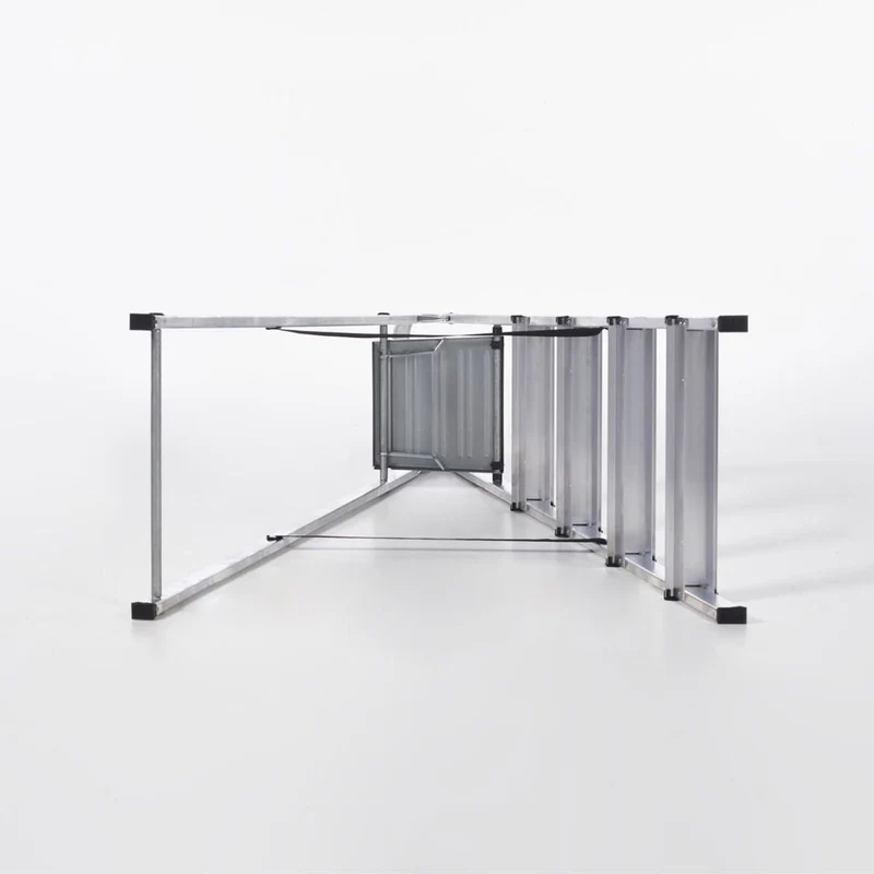Escalo Escabeau en aluminium Easy Step avec 5 marches 45.5x171.3x12 cm
