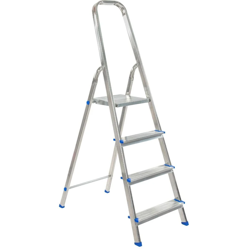 Escalo Escabeau en aluminium Easy Step avec 4 marches 44x153x11 cm