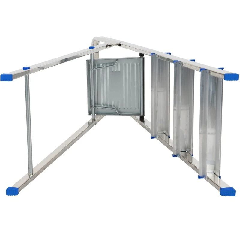 Escalo Escabeau en aluminium Easy Step avec 4 marches 44x153x11 cm