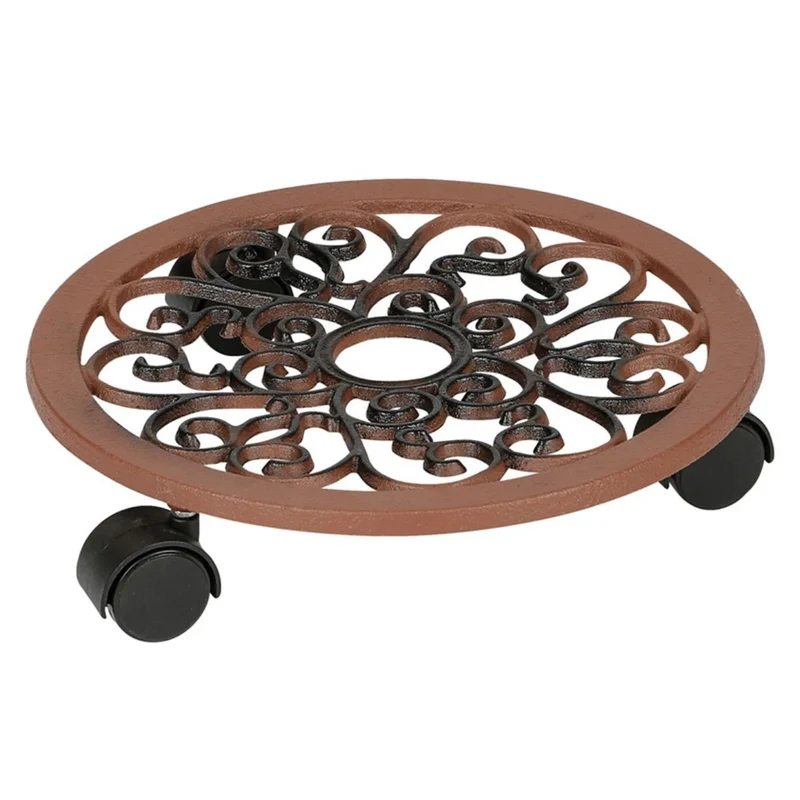 Practo Support à roulettes pour plantes 30 x 30 cm 073