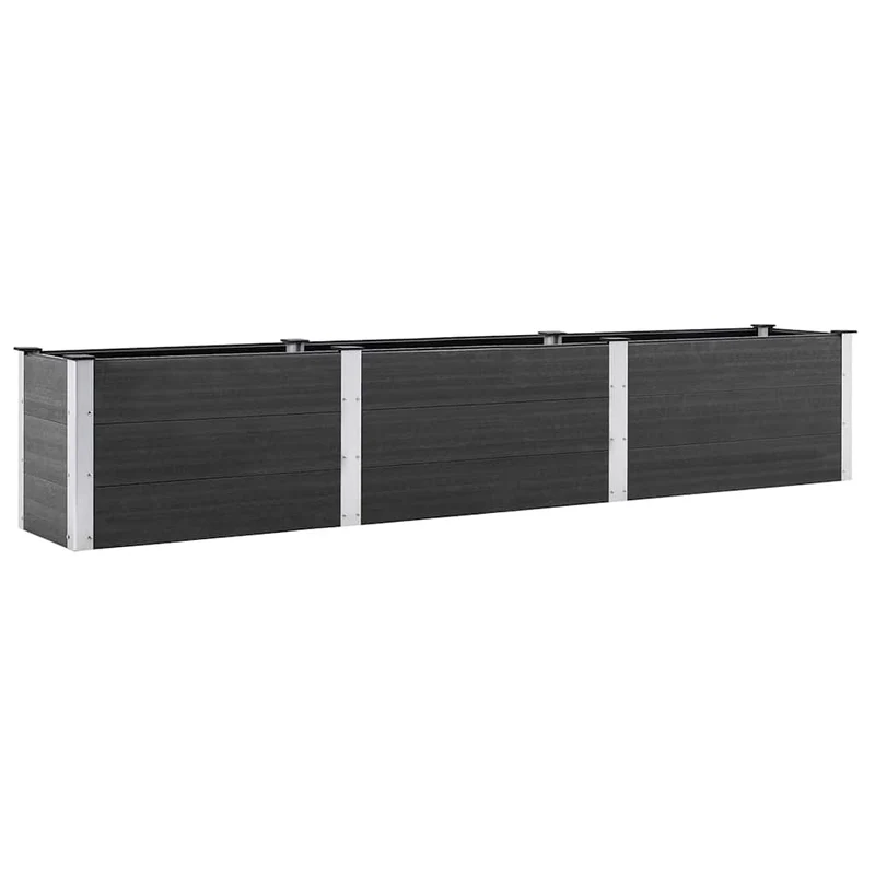 Arriate De Wpc Gris 300x50x54 Cm