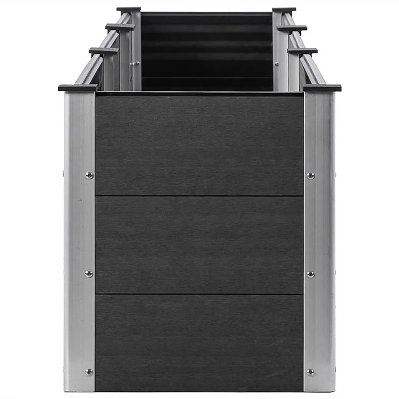 Arriate De Wpc Gris 300x50x54 Cm