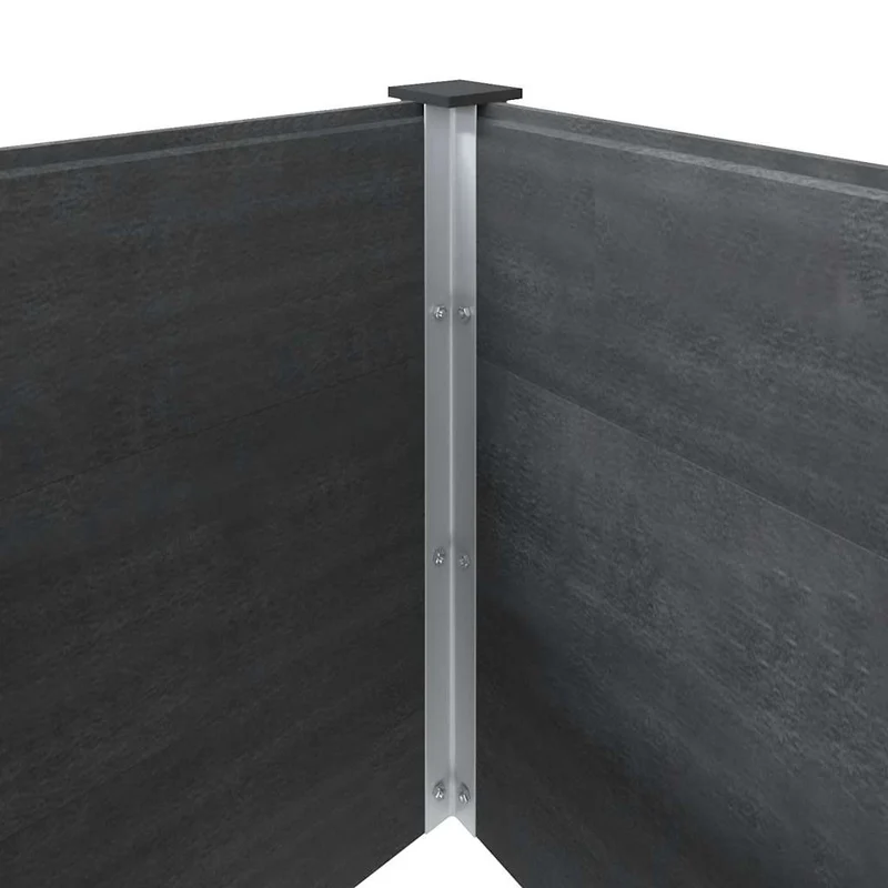 Arriate De Wpc Gris 300x50x54 Cm