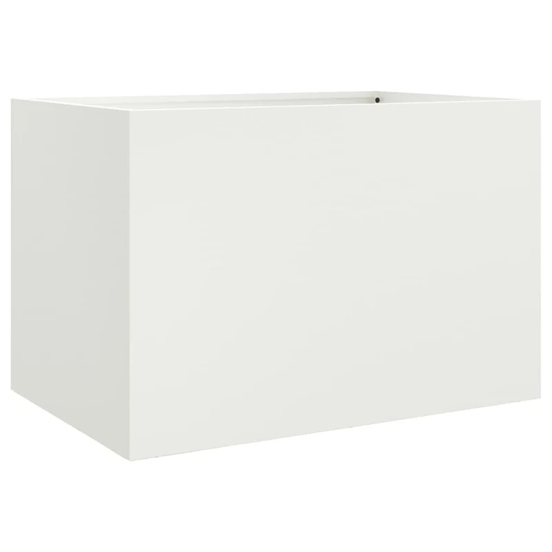 Jardinera Acero Blanco 62x47x46 Cm