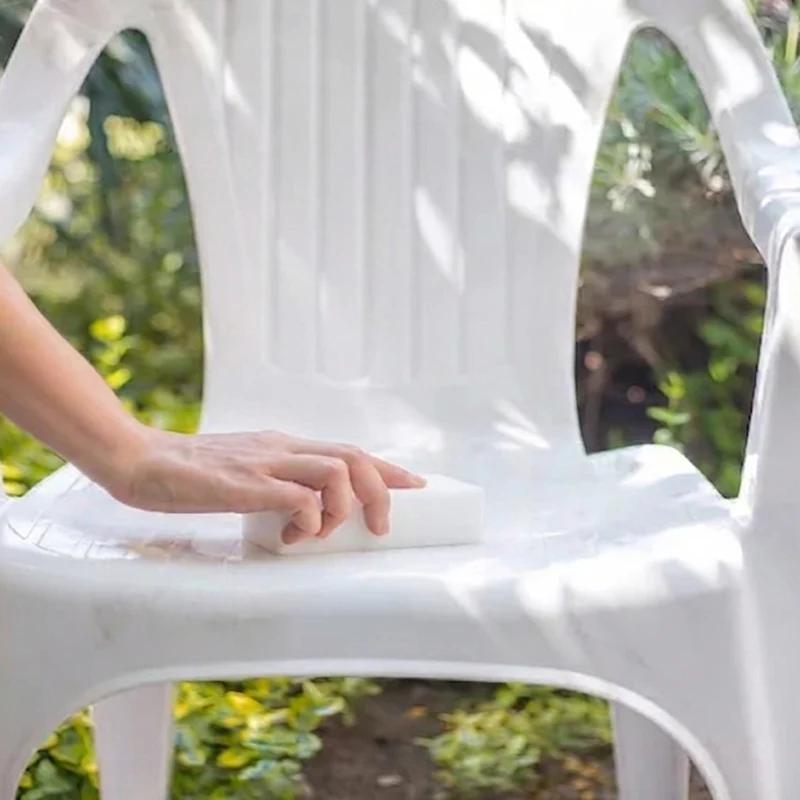 5 Esponjas Mágicas De Melamina Para Muebles De Jardín Y Terraza - Limpieza Solo Con Agua, Sin Químicos Ni Detergentes