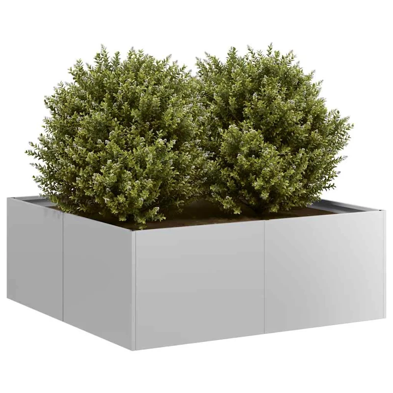 Jardinera 80x80x30 Cm De Acero Galvanizado