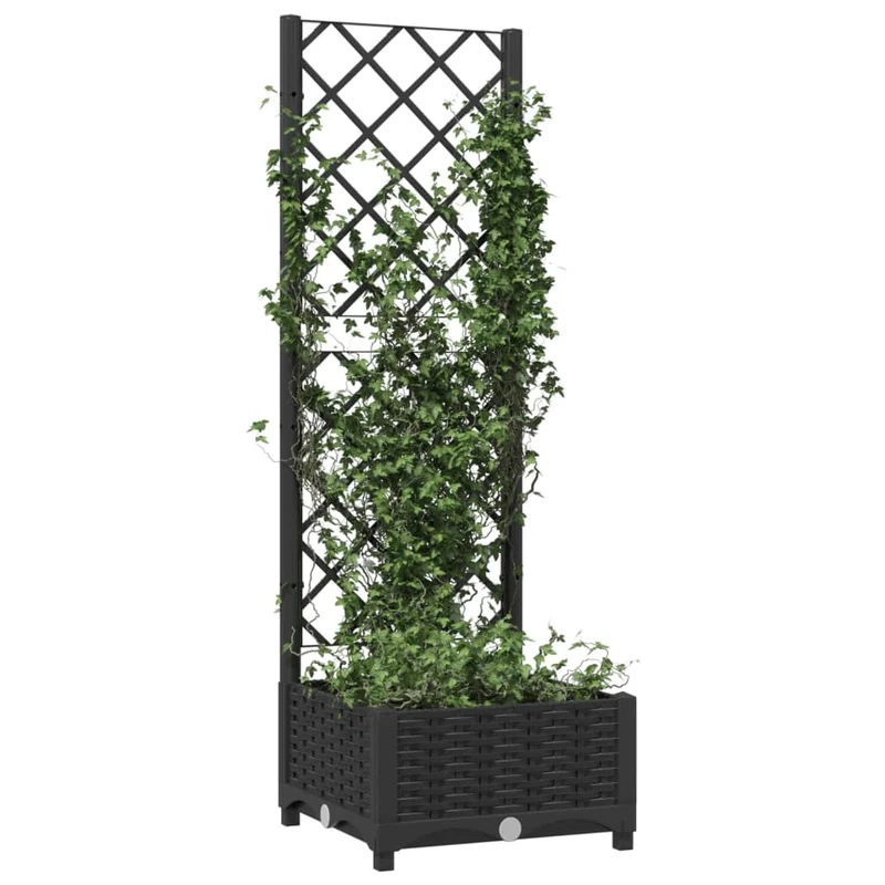 Jardín Negro 40 X 40 X 121,5 Cm
