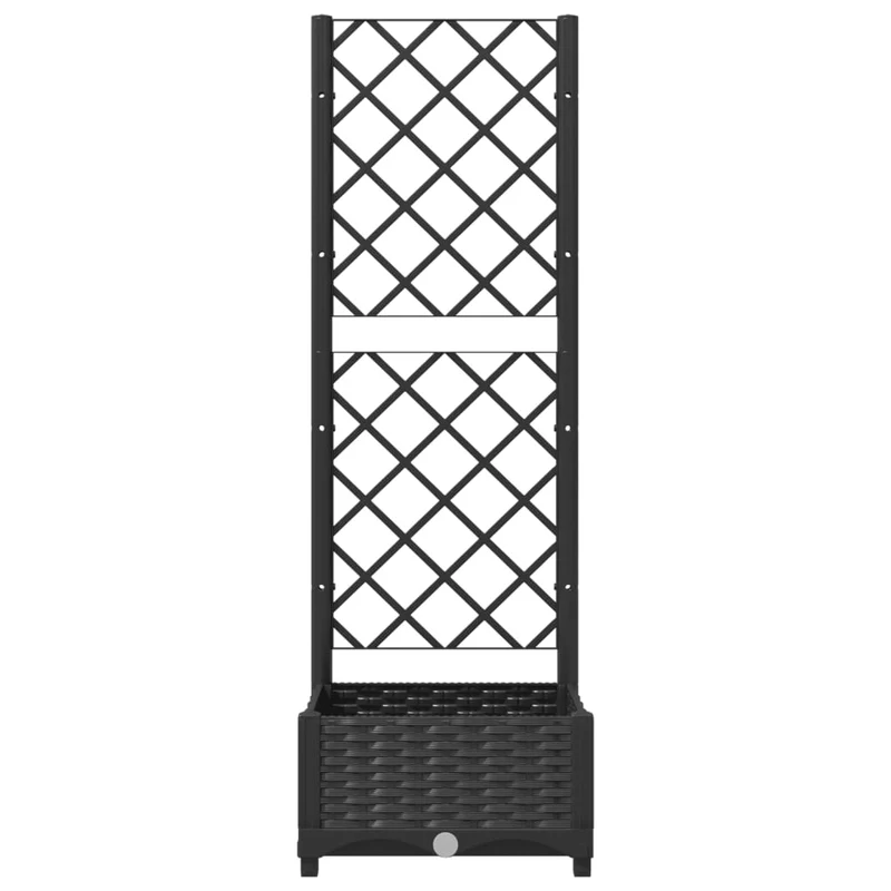 Jardín Negro 40 X 40 X 121,5 Cm