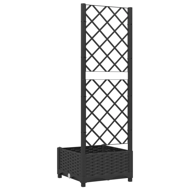 Jardín Negro 40 X 40 X 121,5 Cm