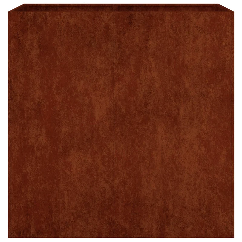 Jardinera De Acero Corten 80x40x80 Cm