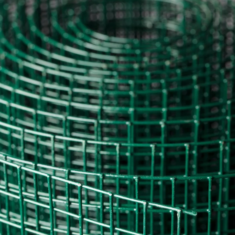 Malla Metalica Plastificada| 1x25m| Composición 80% Acero Galvanizado/20% Pvc|malla Para Cercos| Reticula 6x6mm