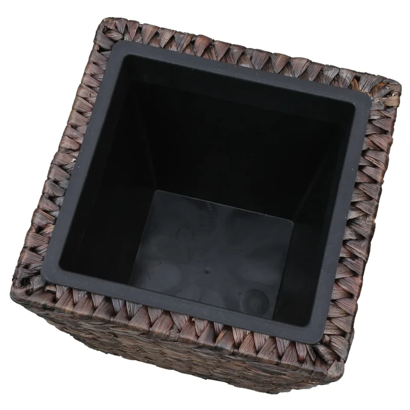 Conjunto De Arriates 3 Piezas Jacinto De Agua Marrón