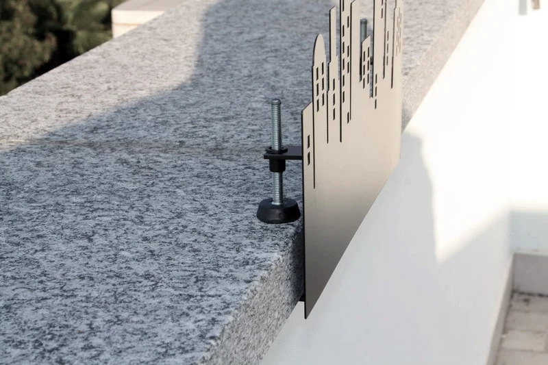 Soporte Jardinera Vasosicuro Pajaros Gris