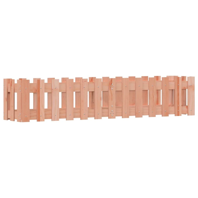 Arriate Elevado Jardín Valla Madera Maciza Douglas 150x30x30 Cm
