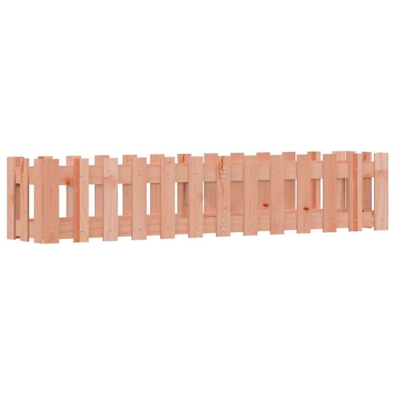 Arriate Elevado Jardín Valla Madera Maciza Douglas 150x30x30 Cm