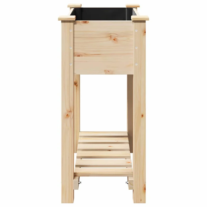 Macetero De Jardín Beige 71 X 37 X 76,5 Cm