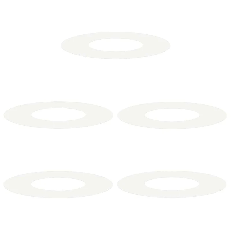 Adecuado Para Anillos De Árbol Plano 5 Uds. Ø30/60 Cm Acero