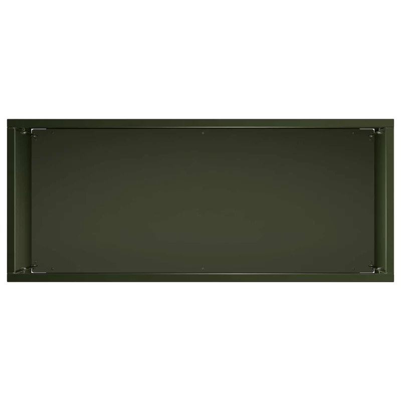 Macetero De Jardín Verde Oliva 50 X 20 X 40 Cm