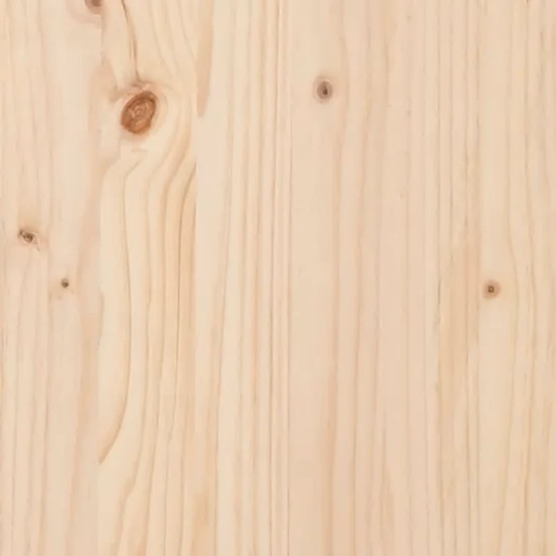Jardinera De Madera Maciza De Pino 50x50x70 Cm