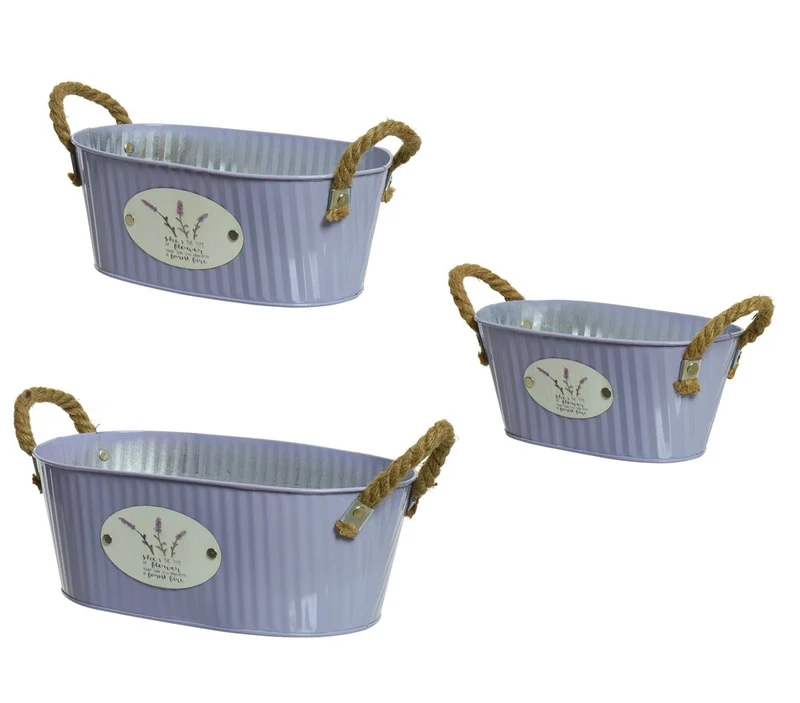 Jardinera Zink Lila M