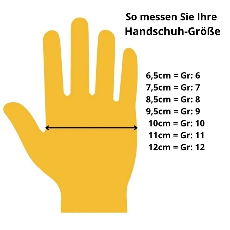 1 Paar Arbeitshandschuhe Hage, Gr. 12
