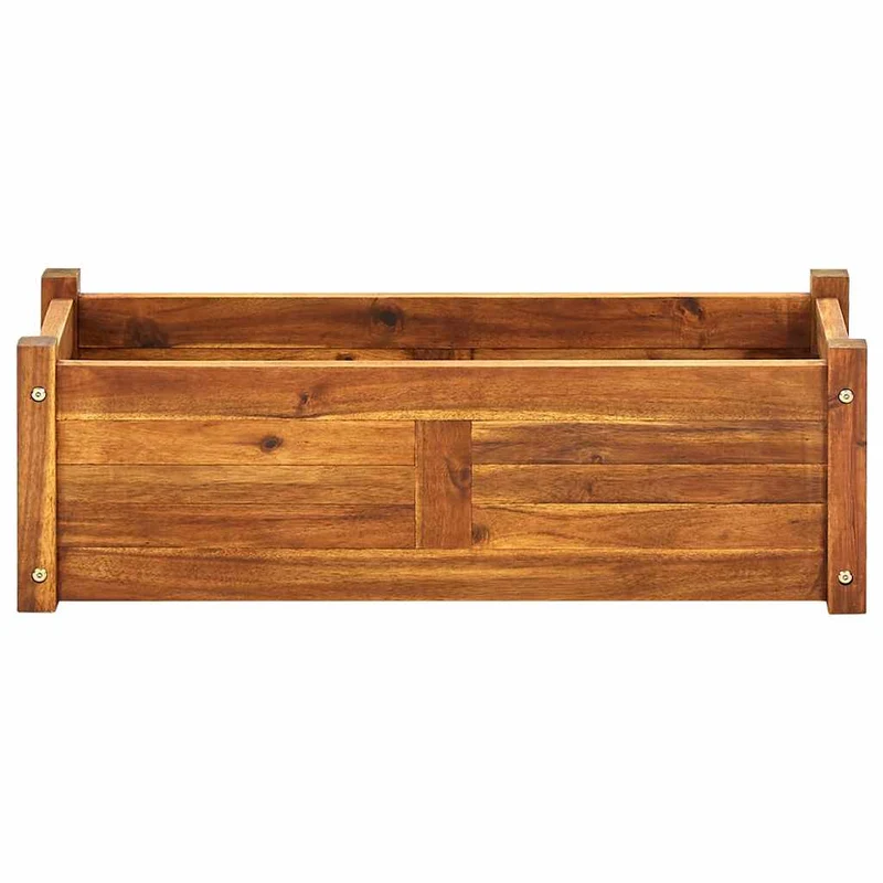 Arriate De Madera De Acacia 76x27,6x25 Cm