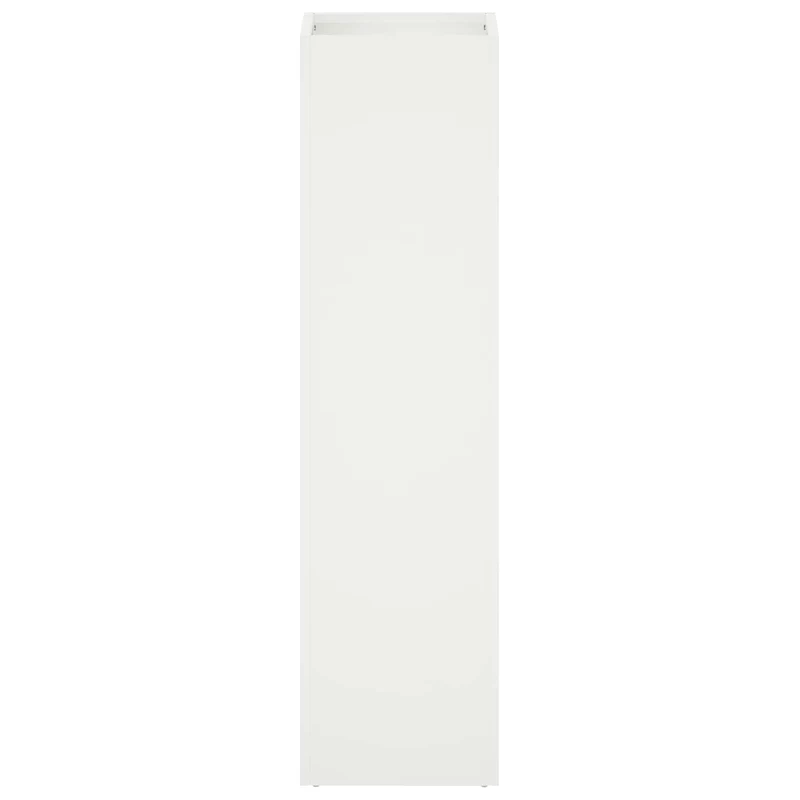 Macetero De Jardín 2 Uds. Blanco 20 X 20 X 75 Cm