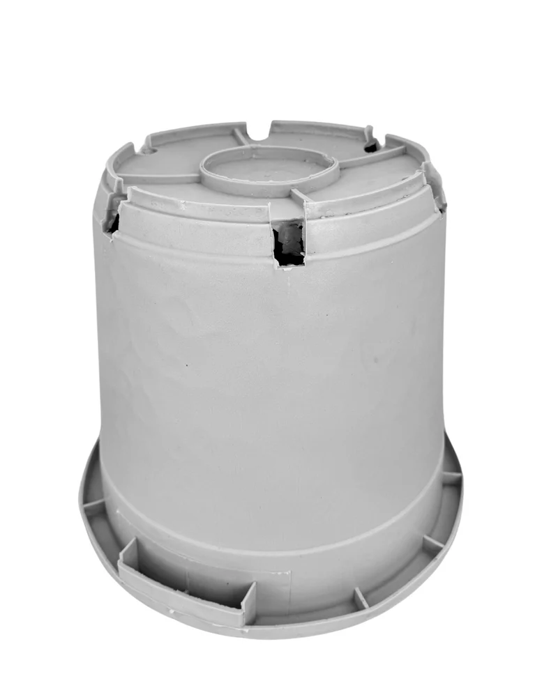 Maceta Redonda Blanca 40x32cm 27l