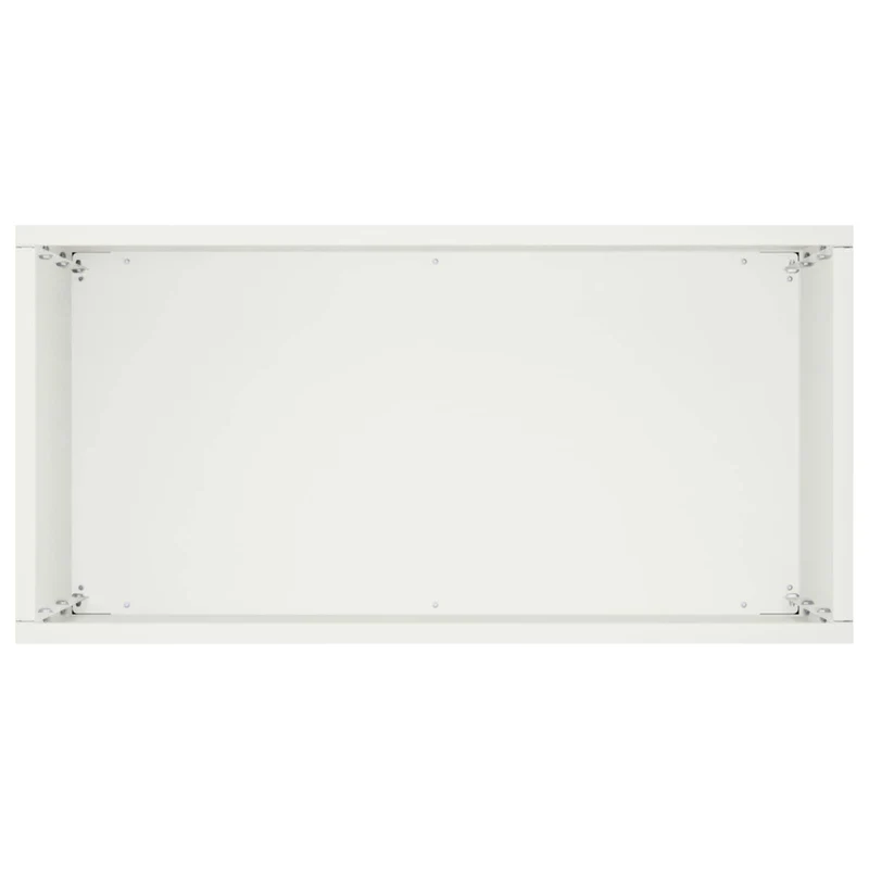 Macetero De Jardín 2 Uds. Blanco 40 X 20 X 40 Cm