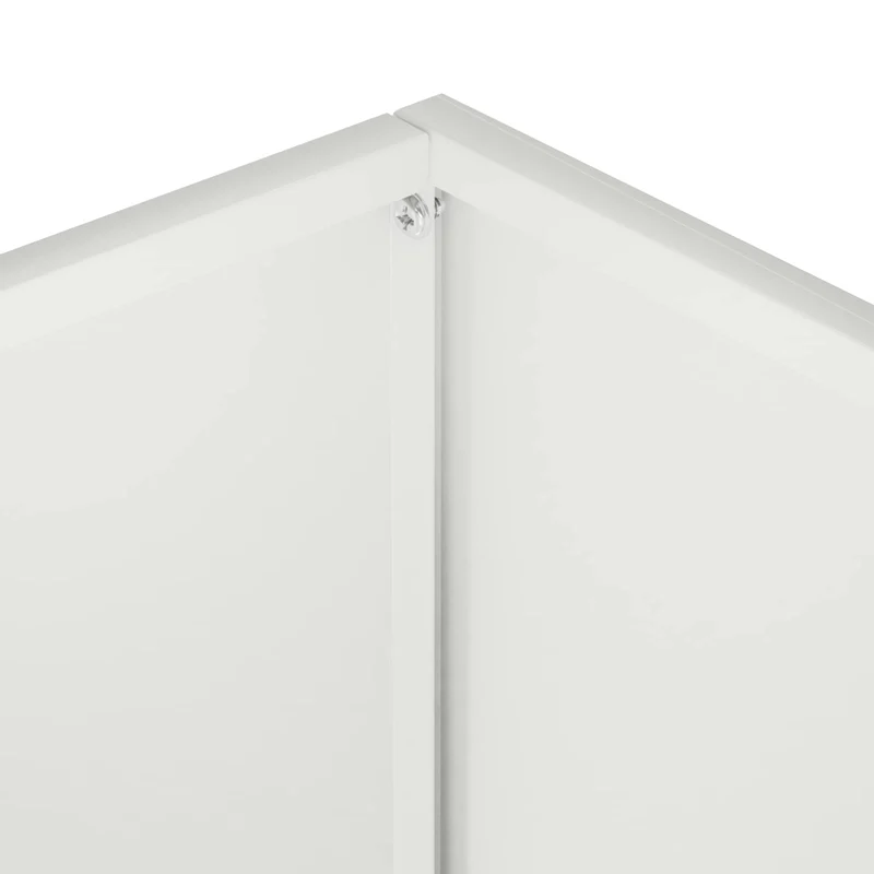 Macetero De Jardín 2 Uds. Blanco 40 X 20 X 40 Cm