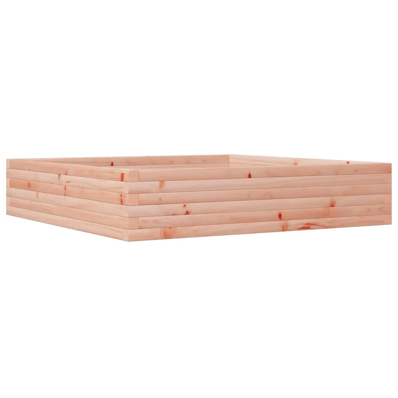 Jardinera Madera Maciza De Abeto Douglas 110x110x23 Cm