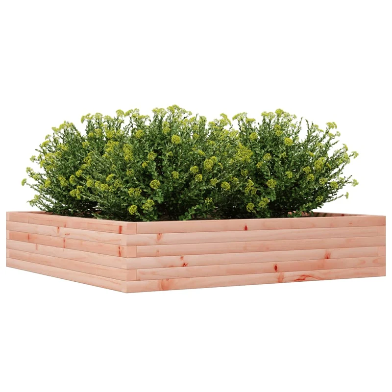 Jardinera Madera Maciza De Abeto Douglas 110x110x23 Cm