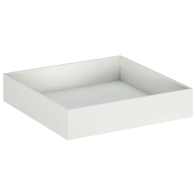 Macetero De Jardín Blanco 80 X 80 X 20 Cm