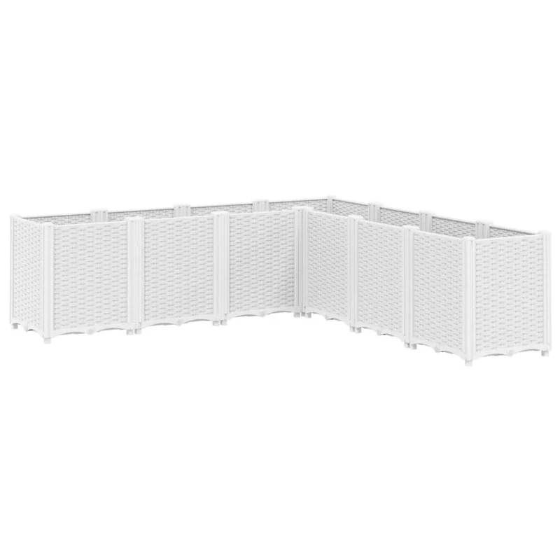 Jardinera Pp Blanco 160x160x53 Cm