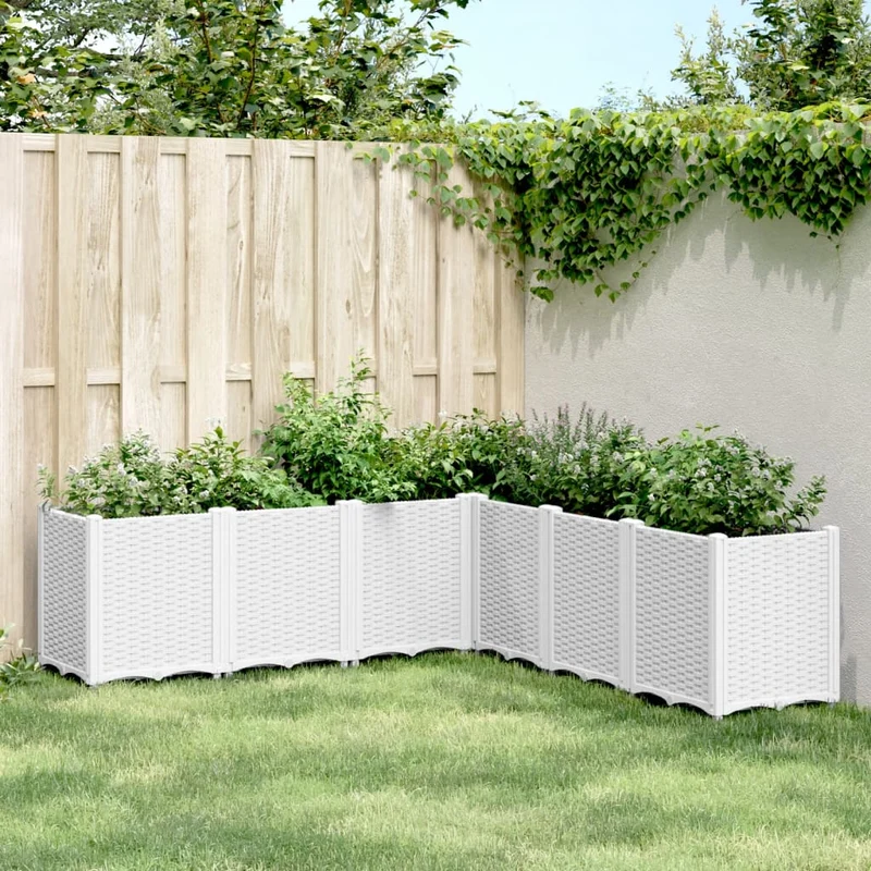 Jardinera Pp Blanco 160x160x53 Cm
