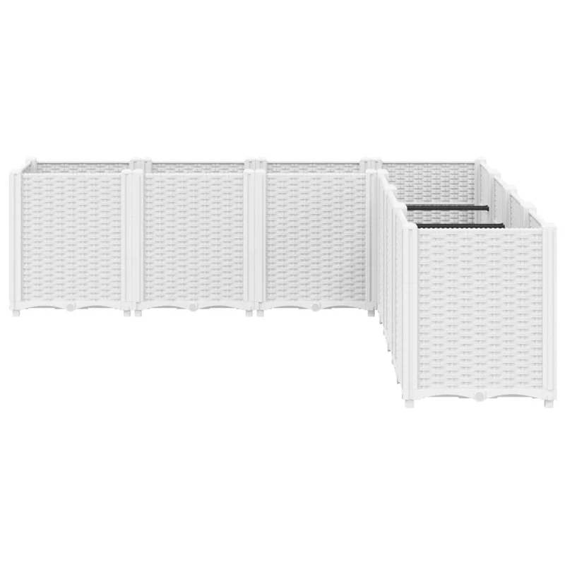 Jardinera Pp Blanco 160x160x53 Cm
