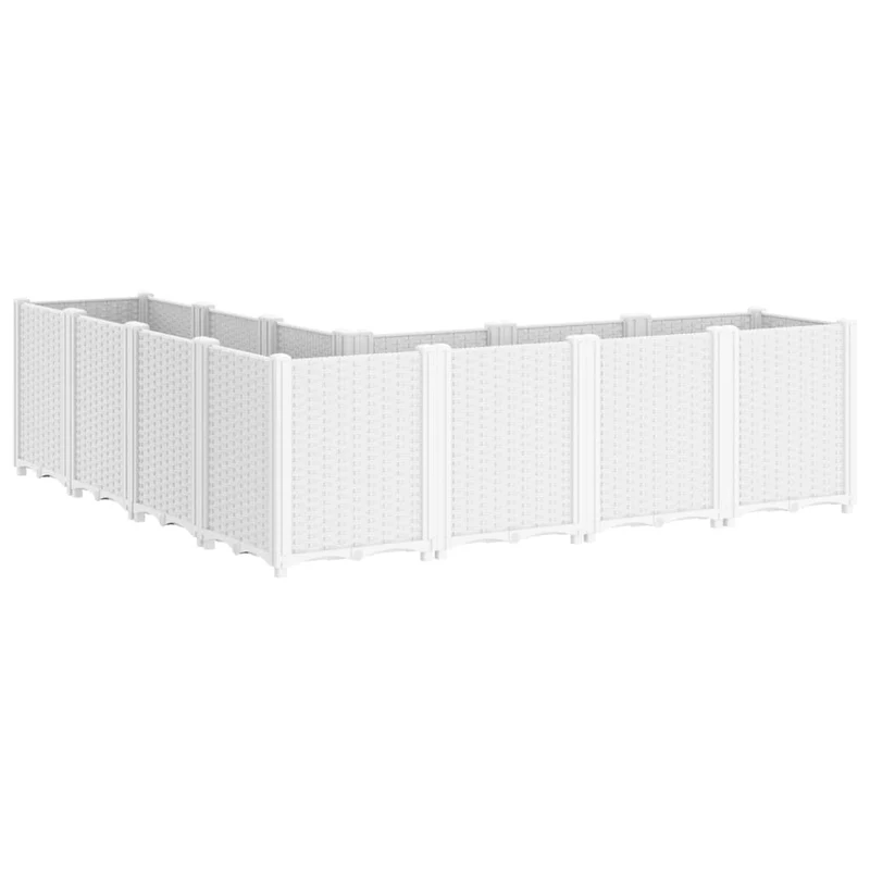 Jardinera Pp Blanco 160x160x53 Cm