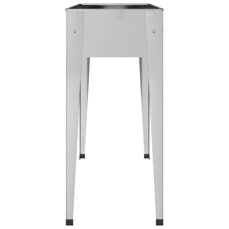 Jardinera De Acero Galvanizado 100,5x40,5x90 Cm