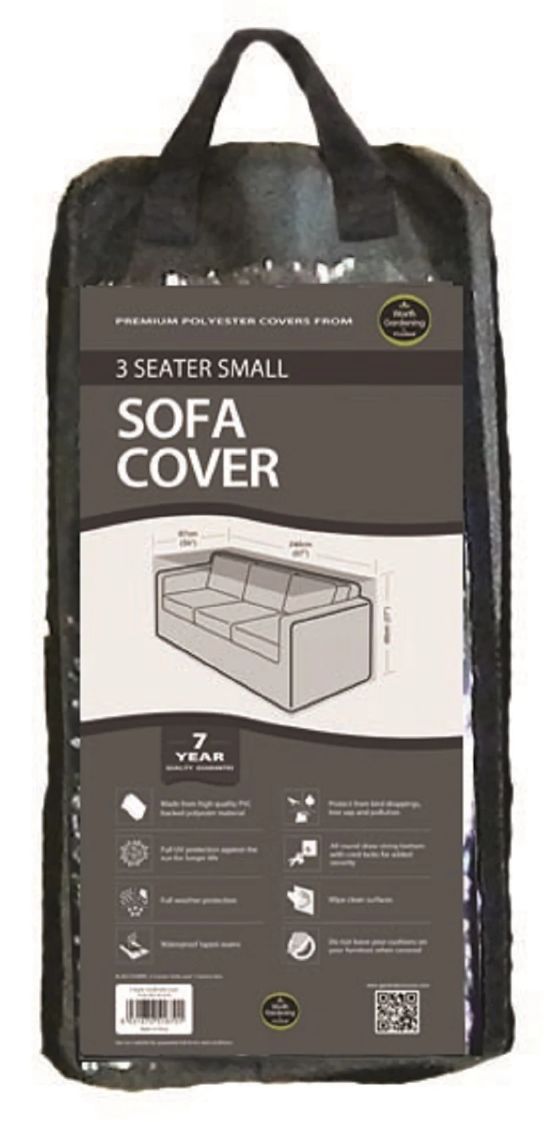 Funda Sofá De 3 Plazas Pequeño Easy-cover.