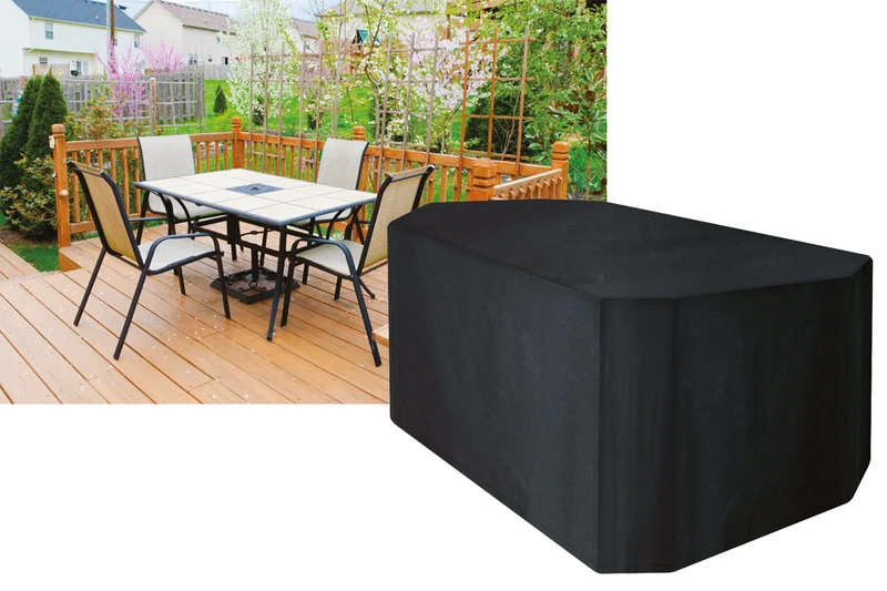 Funda Conjunto Mesa Rectangular 4 Plazas Easy-cover.