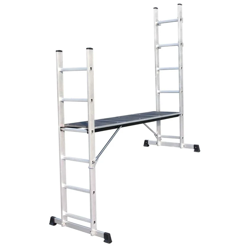 Escalo Échelle-échafaudage combinée Multi+ 2X6 marches
