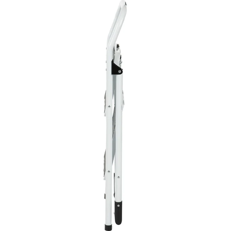 Escalo Escabeau haut blanc Big Step avec 2 marches larges