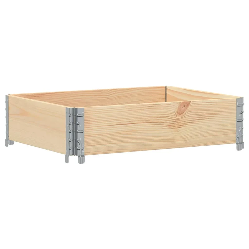 Jardinera De Madera Maciza De Pino 80x60 Cm
